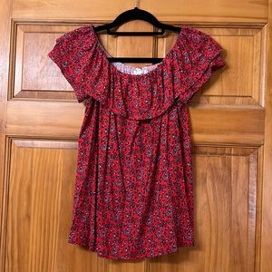 Maurices Floral Top (used)